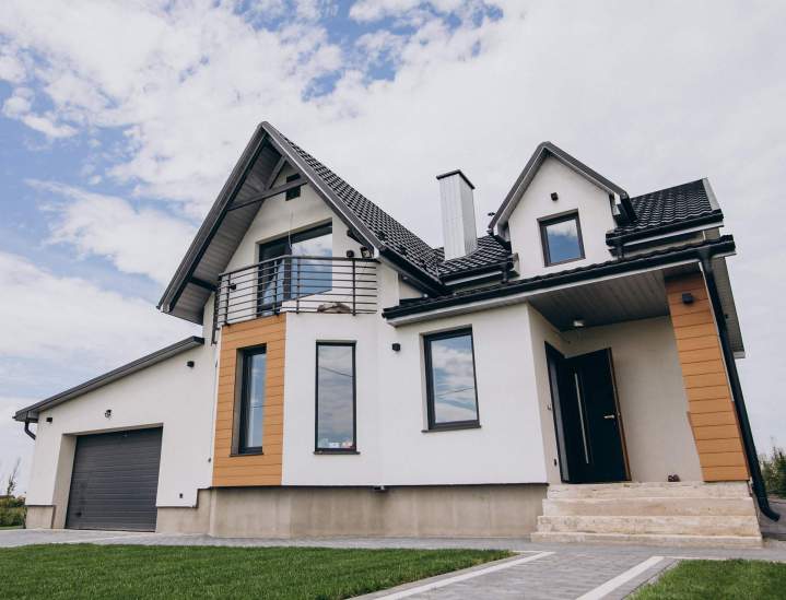 Maison moderne avec allée pavée, Toulouse